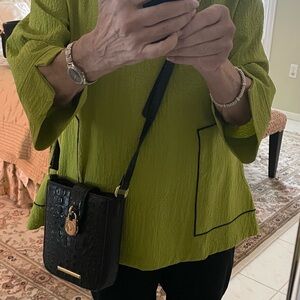 Clearance-Like new perfect condition MKF crossbody black bag